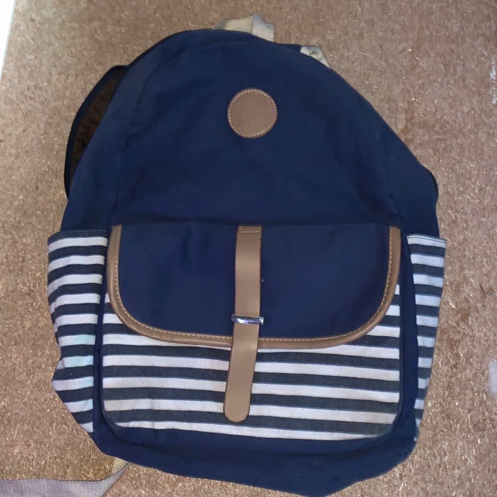 the idyll of collie and golden retriever backpack